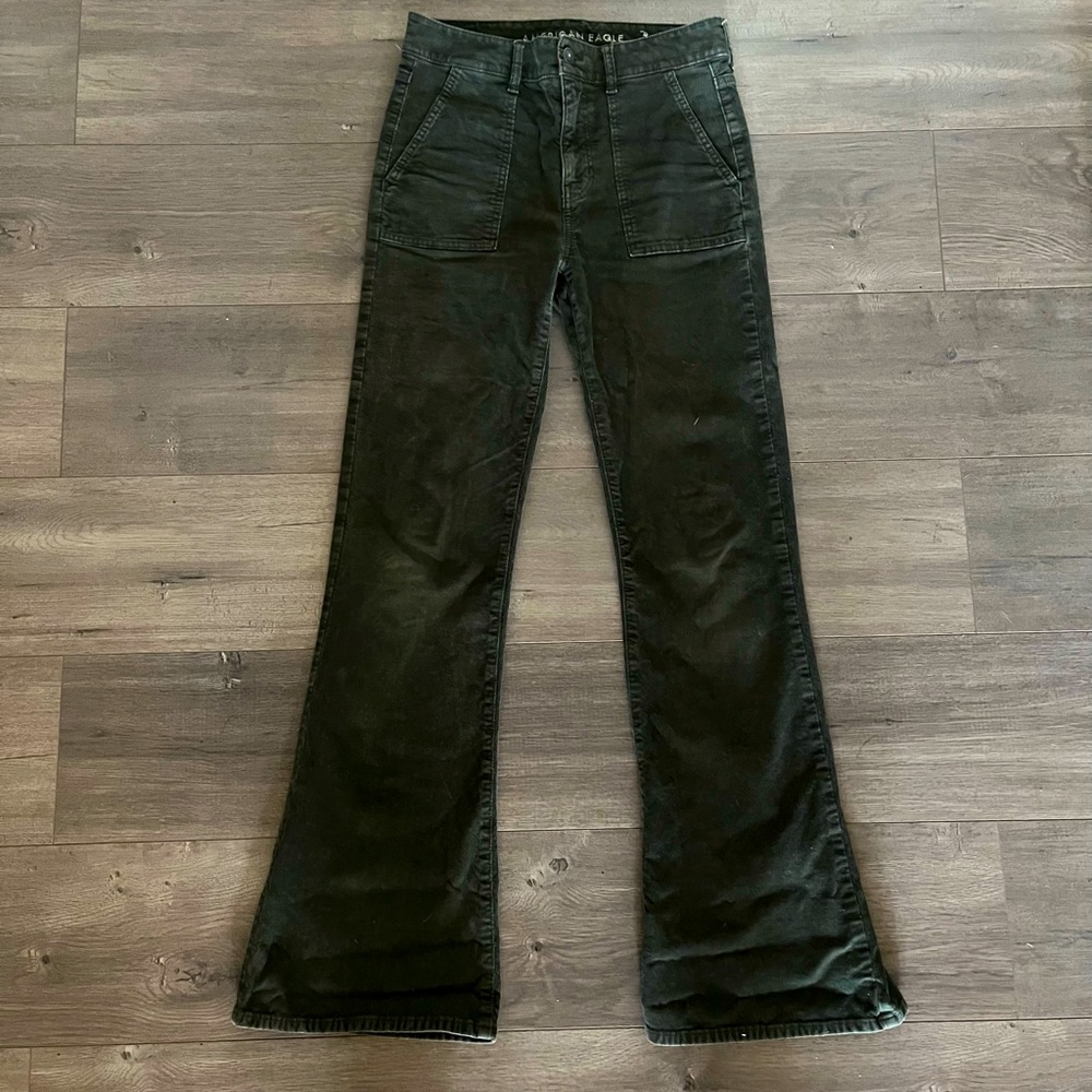 Corduroy Flare Jeans